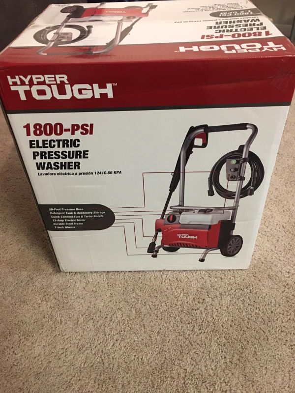 Pressure washer 1800 psi hyper tough for Sale in Cary, NC OfferUp