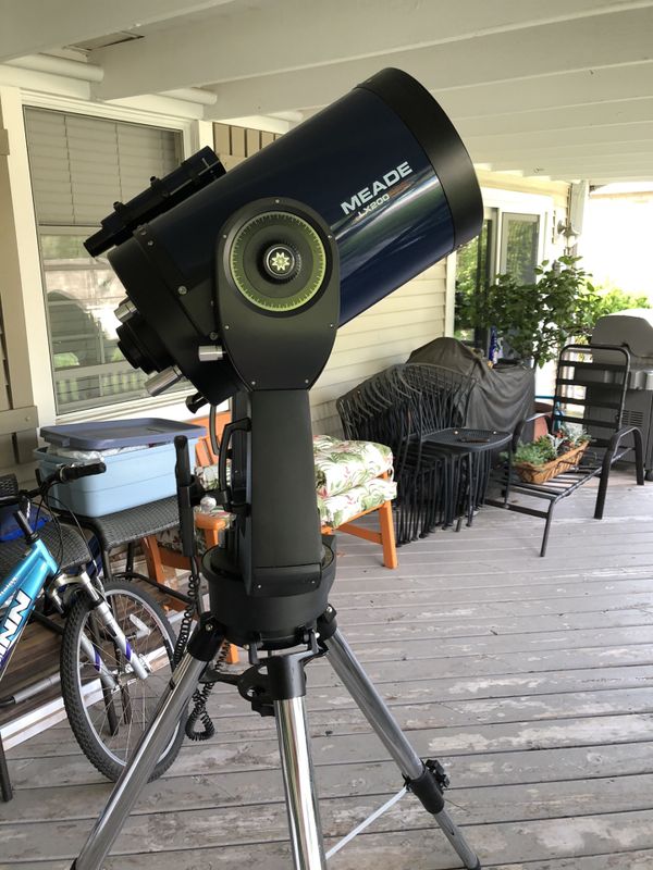 Meade LX200 10” gps Schmitt cassegrain telescope for Sale in Downers