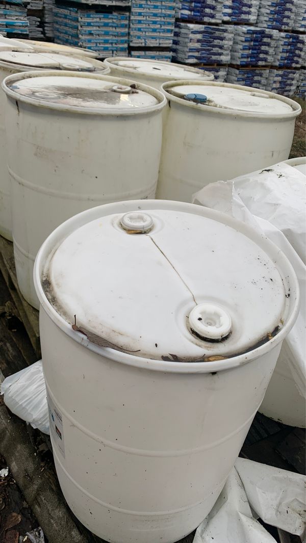 Free empty 55 gallon plastic drums for sale in everett wa offerup