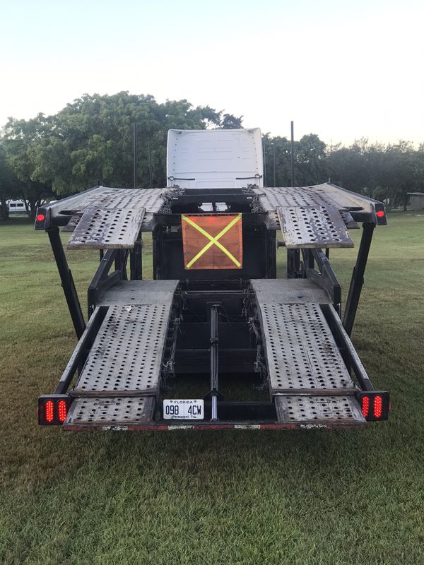 2012 Miller 7 Car Carrier Trailer.....Firm on the PRICE for Sale in