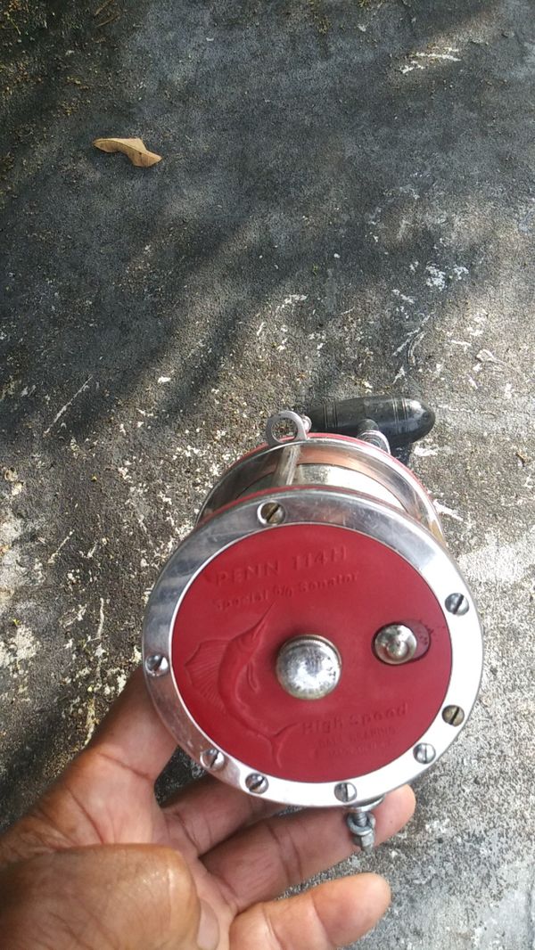 Penn 114H Special 6/0 Senator High Speed Ball Bearing Made in USA. Reel