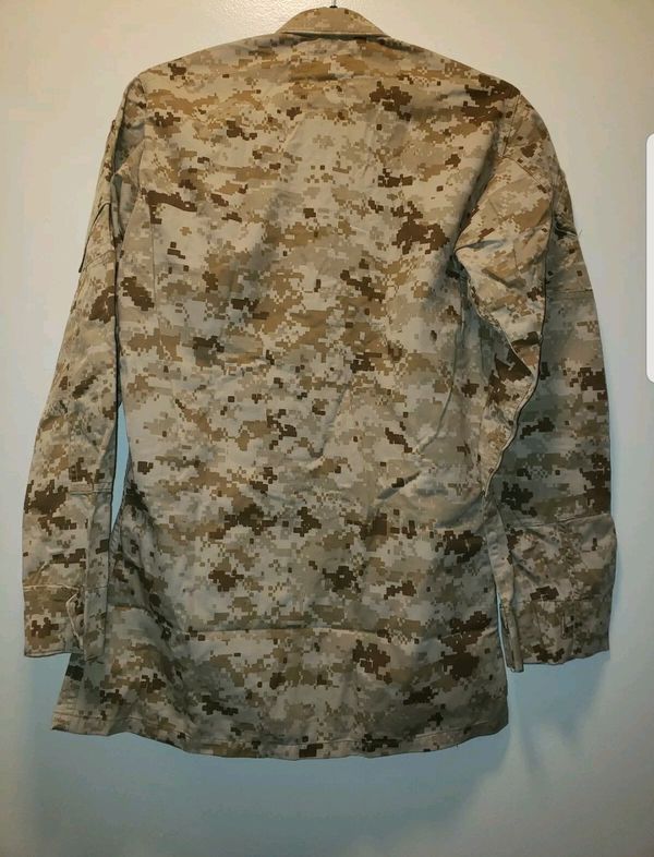 USMC MARINE CORPS MCCUU DESERT MARPAT UNIFORM BLOUSE TM CAMOUFLAGE NEW ...