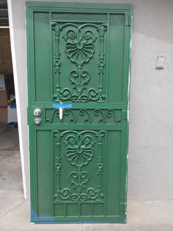 36x80 heavy metal door for Sale in Fontana, CA OfferUp