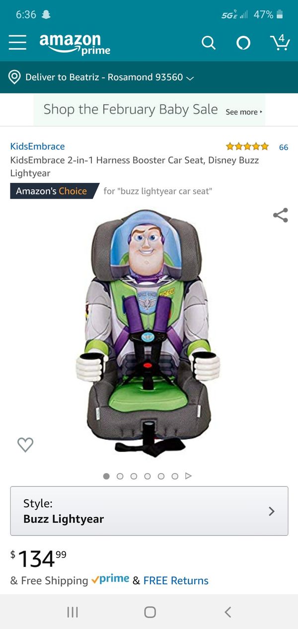 buzz lightyear car seat covers