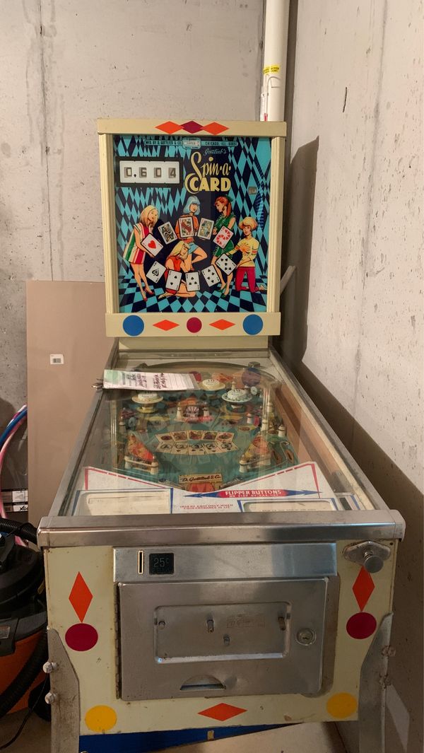 1960s 1970s pinball machine for Sale in Mount Holly Springs, PA OfferUp