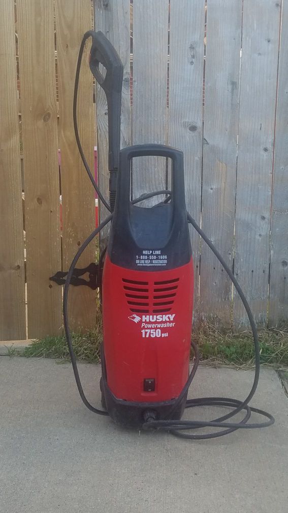 Husky 1750 psi power washer for Sale in Hockley, TX - OfferUp