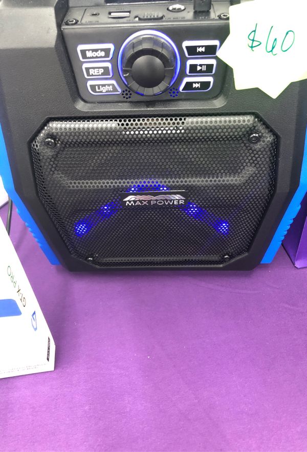 Max power Bluetooth speaker for Sale in San Antonio, TX OfferUp