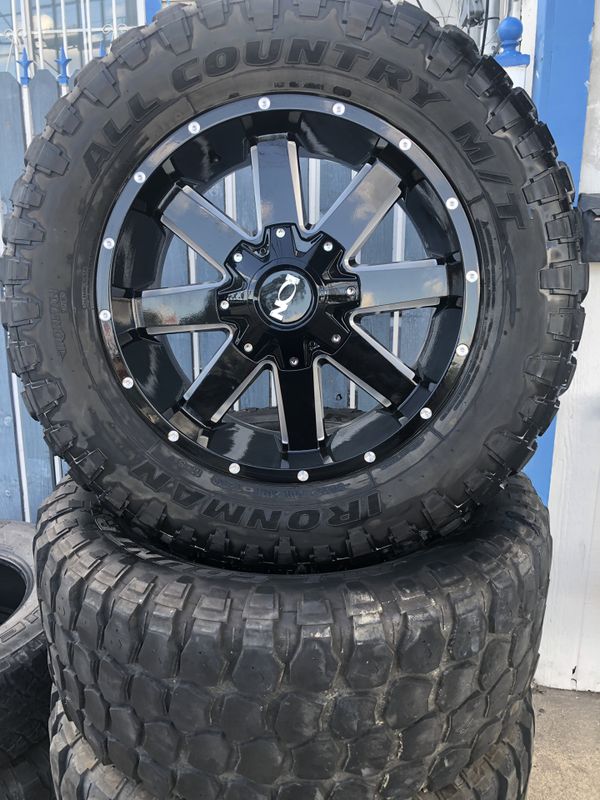 20x9 OffRoad Wheels with 35x12.50x20 Dodge Ram or Toyota Tundra for ...