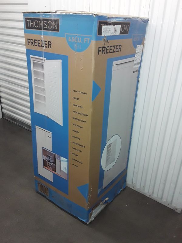 Thompson 6.5 cubic feet upright freezer for Sale in Las Vegas, NV OfferUp