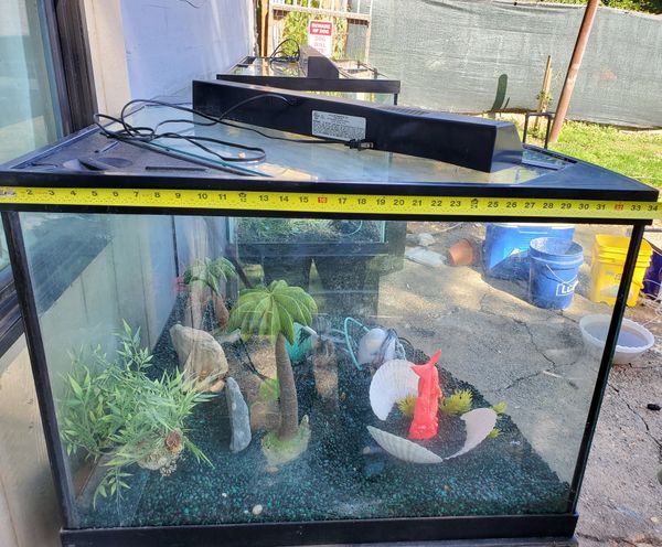 100 gallon corner fish aquarium for Sale in Tacoma, WA - OfferUp