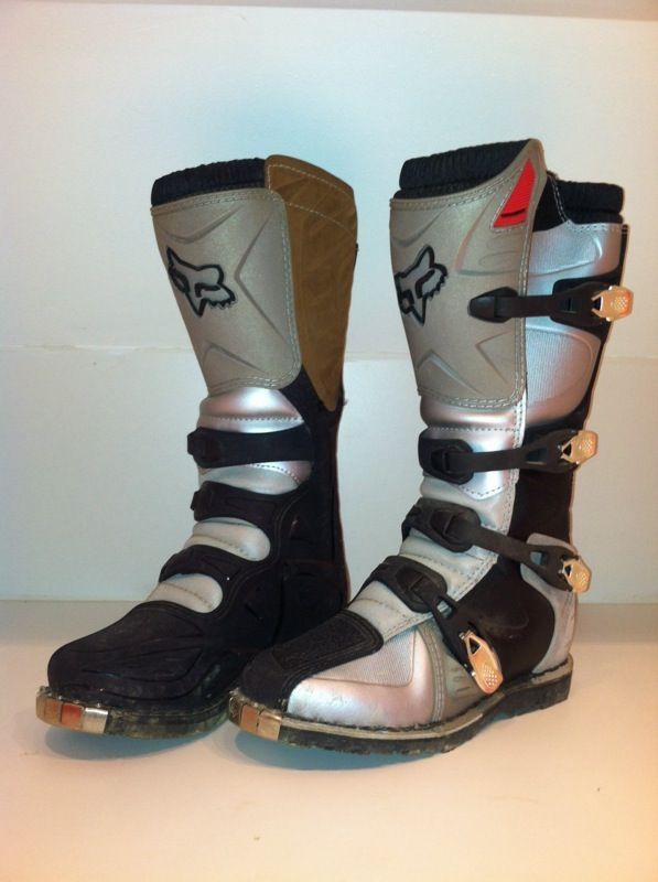 Fox Racing Tracker Motocross ATV Dirt Bike Boots like new