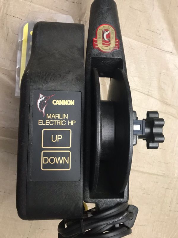 Cannon Marlin Electric Downrigger Designed by Fisherman Excellent