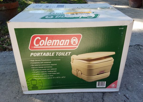 Vintage Coleman Portable Toilet Model 827-802T New in Sealed Box for ...