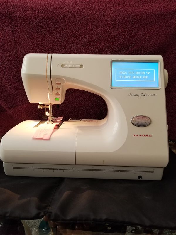 Janome Memory Craft 9000 computer sewing for Sale in Mesa, AZ - OfferUp