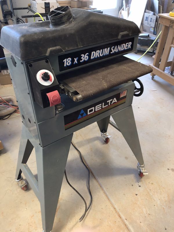 Delta 1836 Drum Sander needs new motor for Sale in Renton, WA OfferUp