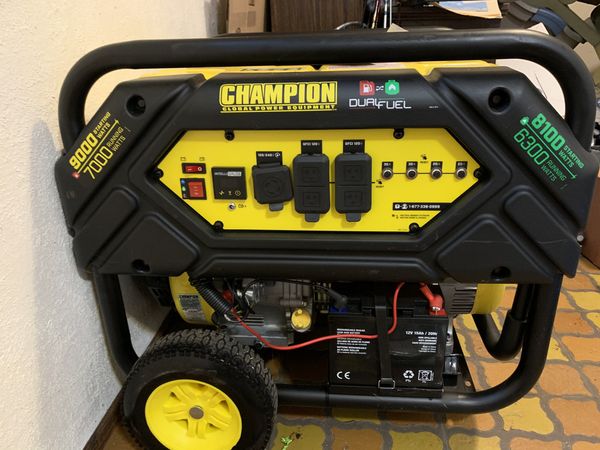 champion 9000 watt dual fuel