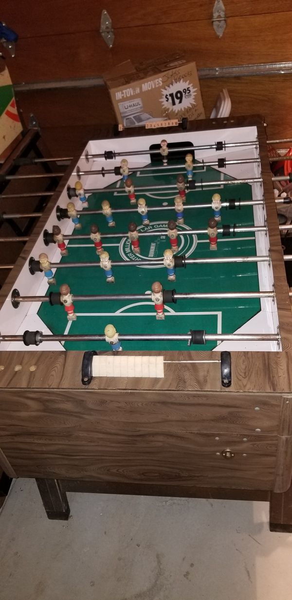 Vintage 1970s Lee Peppard foosball table Quarter million dollar game for Sale in West Los