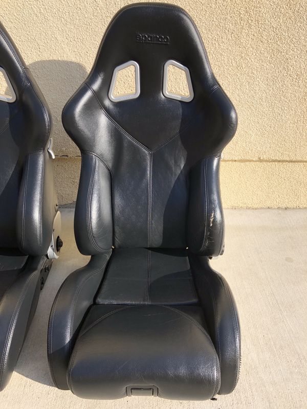 Sparco Milano Prestige Seats Italian Leather 350z 370z G35 G37 GTR