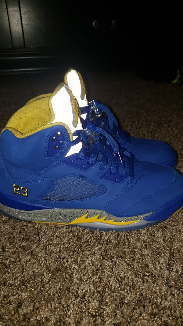 jordan 5s yellow