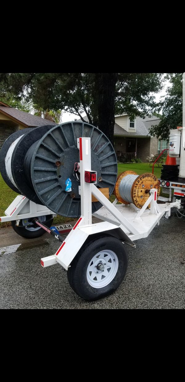 Cable Reel Trailer for Sale in Houston, TX OfferUp