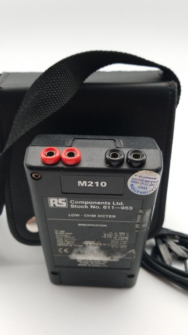 RS Low Ohm Meter M210 611953 for Sale in Waxahachie, TX OfferUp
