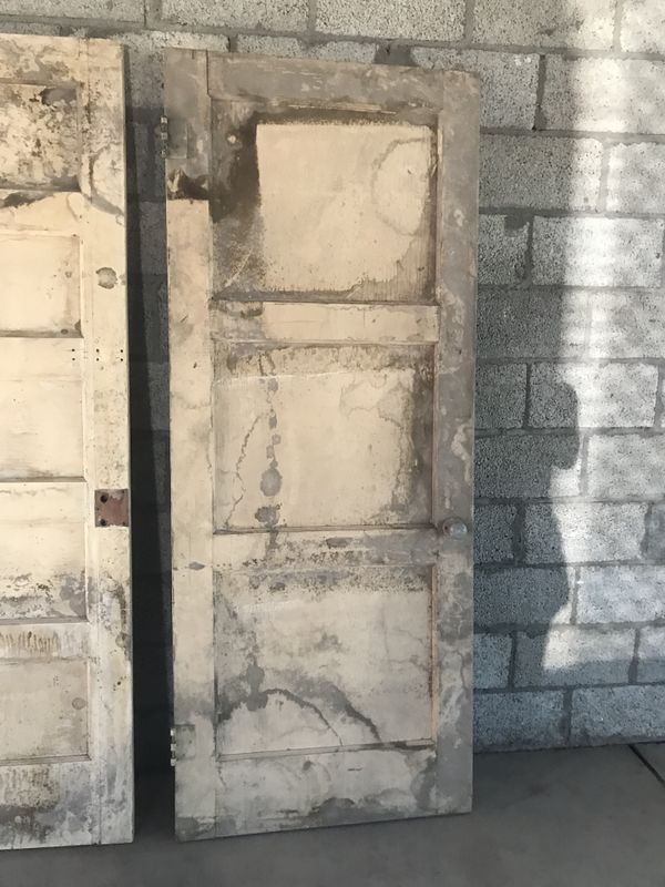 Antique doors left to right sizes 79x30, 77x32, 80x32