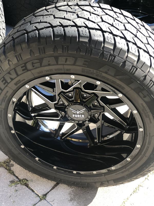 20x10 rims and tires for Sale in Glendale, AZ OfferUp