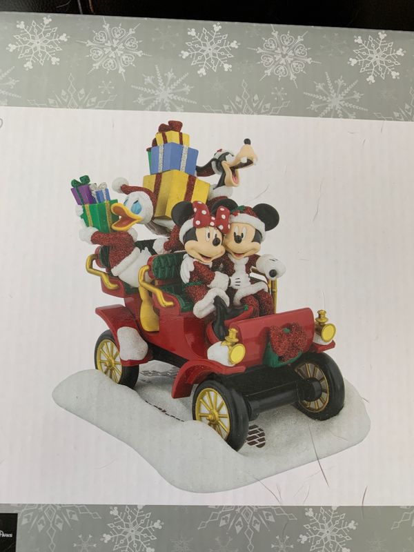 santa mickey figurine