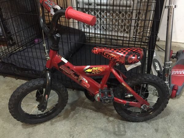 lightning mcqueen bike with training wheels