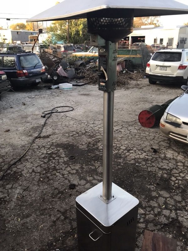 Infinity Glo Commercial Grade Patio Heater with Tank Included. Warm