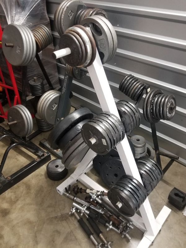 Weight Plates Standard 1inch (60 for 100lbs) Weight Set, Dumbbells