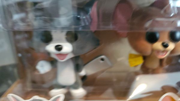 tom and jerry funko pop flocked