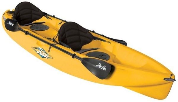 hobie 2 person fishing kayak