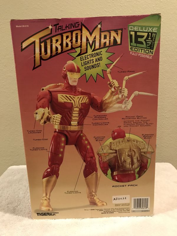 talking turbo man doll