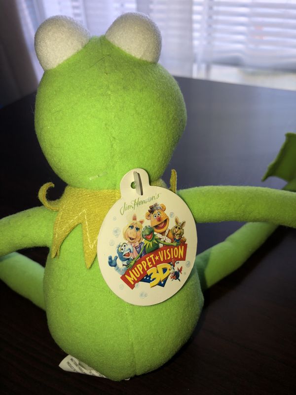 kermit the frog felt plush