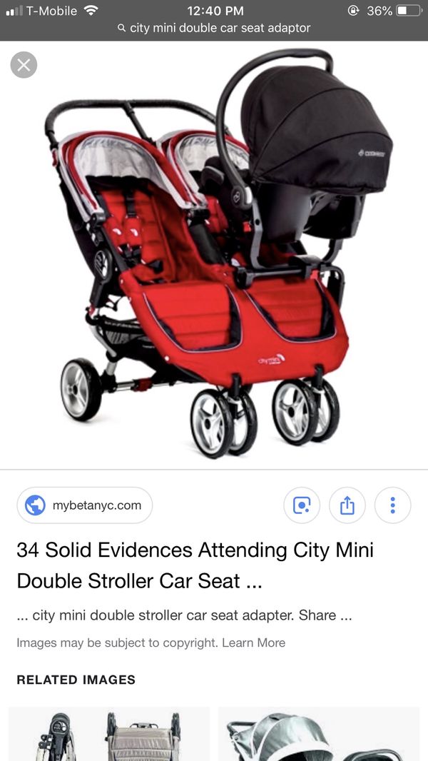 City Mini Double Car Seat Adaptor For In El Cajon Ca Offerup
