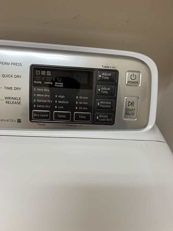 Samsung Multisteam Moisture Sensor Dryer Manual