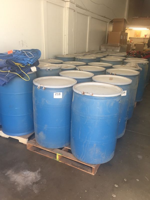 Water Storage Barrels 55 Gallon Food Grade for Sale in Mesa, AZ OfferUp