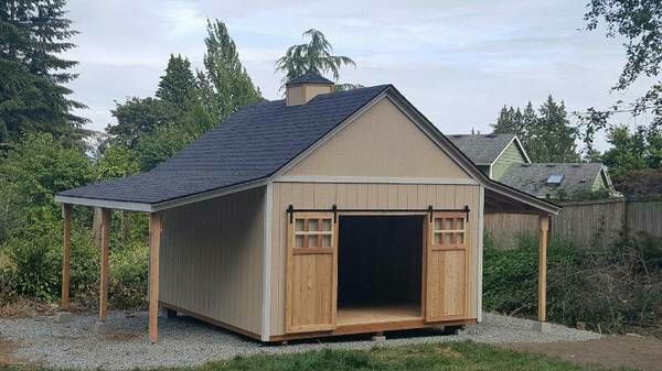 16x16 shed garage cabin for sale in marysville, wa - offerup