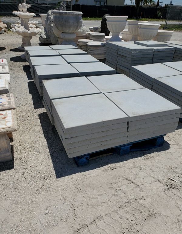 Concrete 24" Patio Pavers / Concrete Stepping Stones for Sale in Miami
