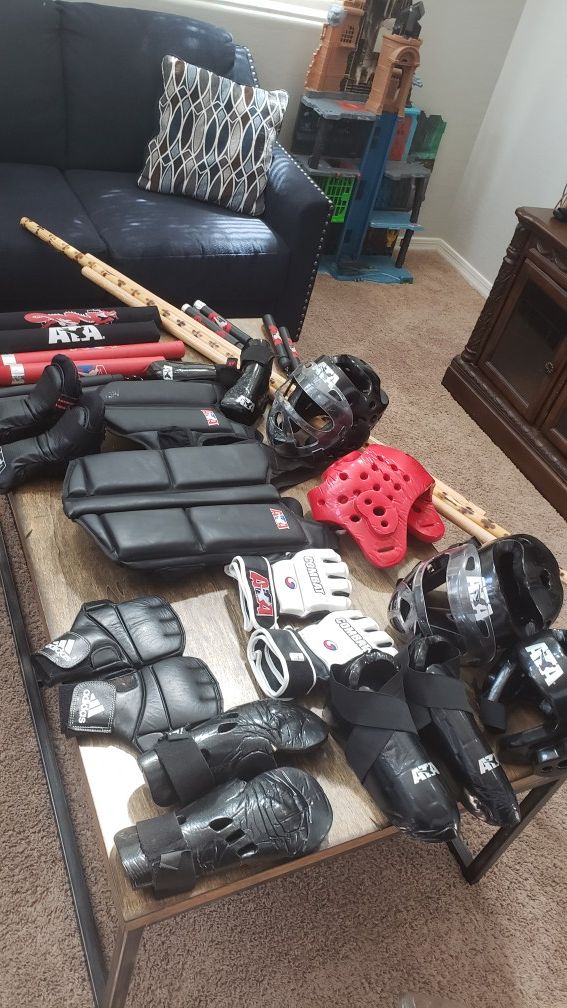 ATA Taekwondo Adult and Ghild gear and weapons for Sale in San Tan