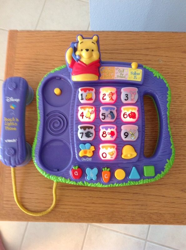 vtech teach n lights phone