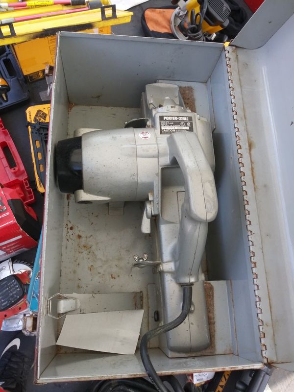 PORTER CABLE 126 DOOR PLANER IN GREAT CONDITION MUY BUENAS CONDICIONES