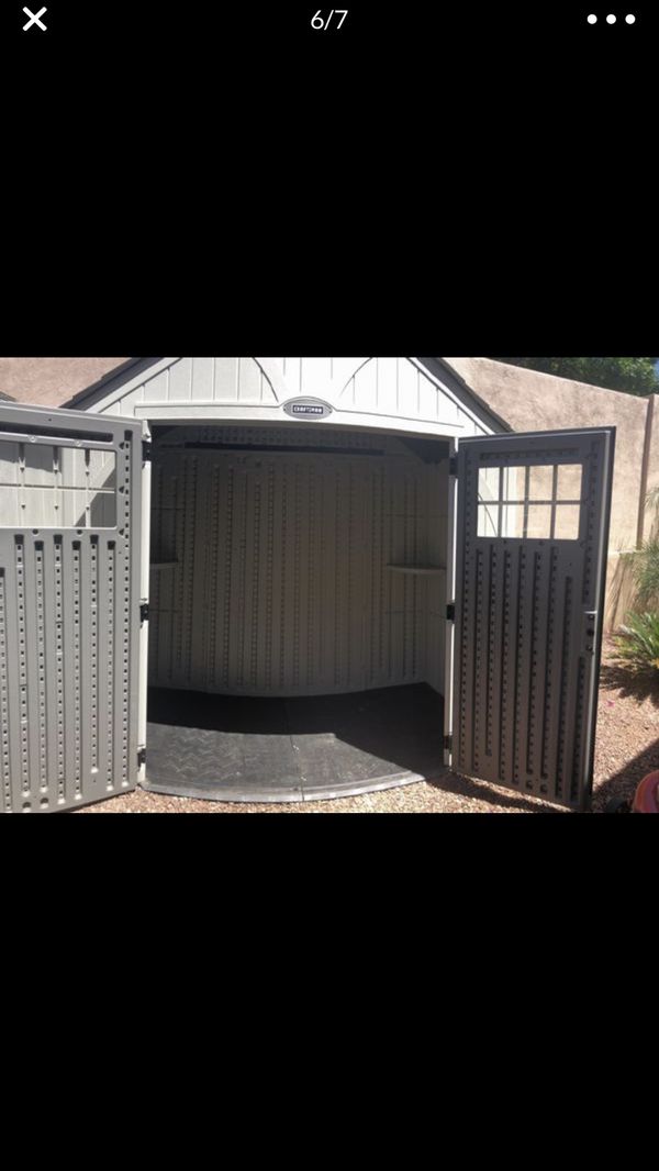 craftsman outdoor shed 8‘ x 4‘ for sale in gilbert, az