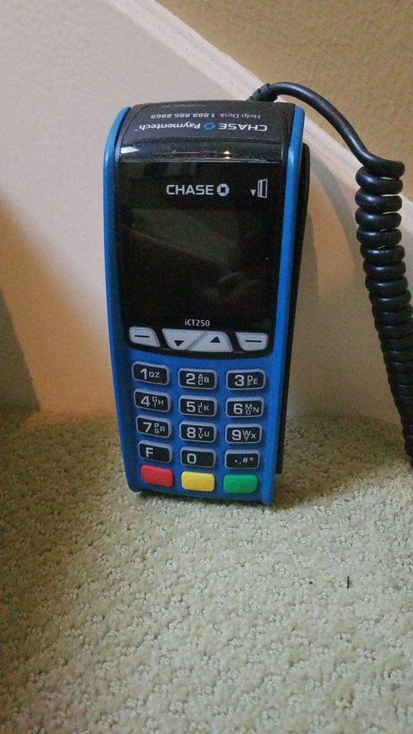 chase credit card terminal