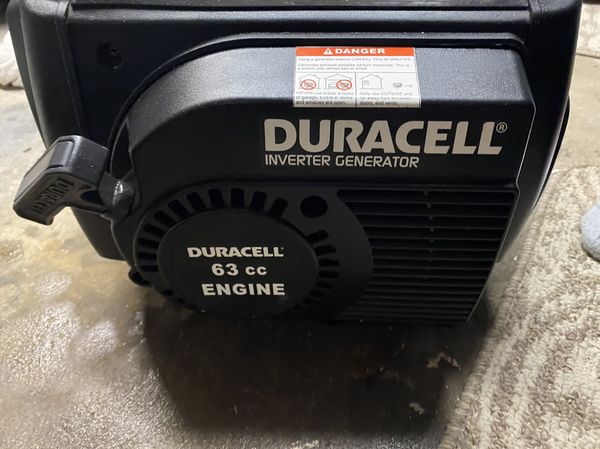 Non Working Duracell Ds10r1i 1000 Watt Gas Powered Portable Inverter