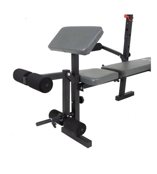 BRAND NEW xstandard weight bench with butterfly and preacher curl