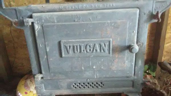 antique vulcan gas stove