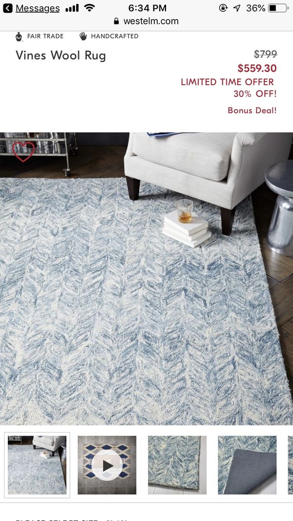 West Elm rug 8x10’ for Sale in Dana Point, CA OfferUp