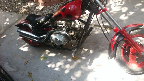 Mini Chopper 0cc With Gears And Cluch Suicide Shifter For Sale In Las Vegas Nv Offerup